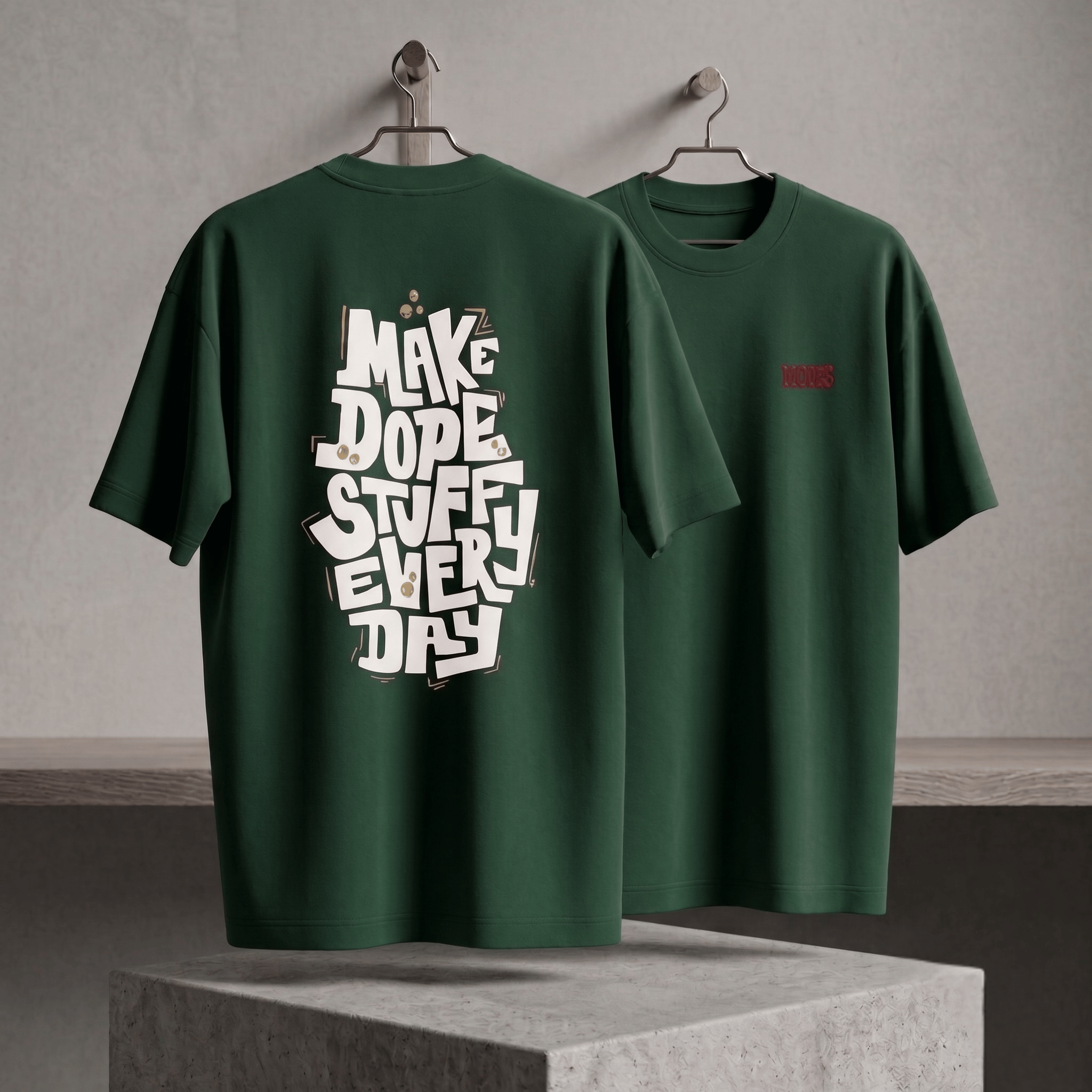 MAKE DOPE STUFF EVERYDAY Forest Tee