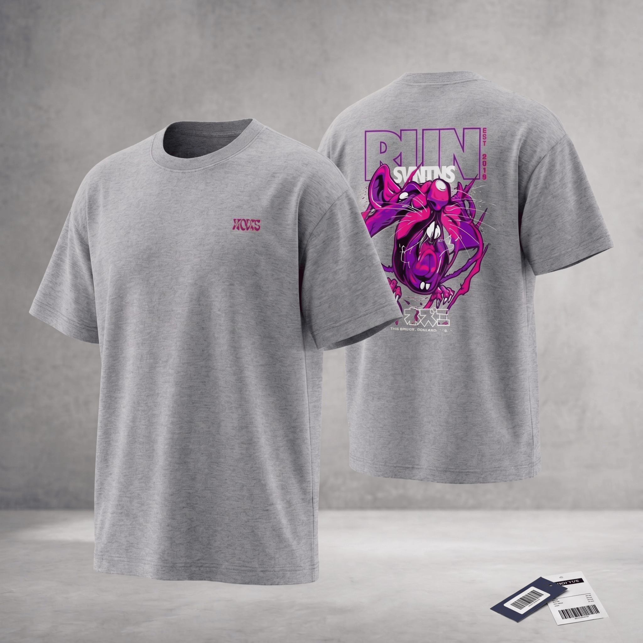 RUN SVNTNS Dark Tee