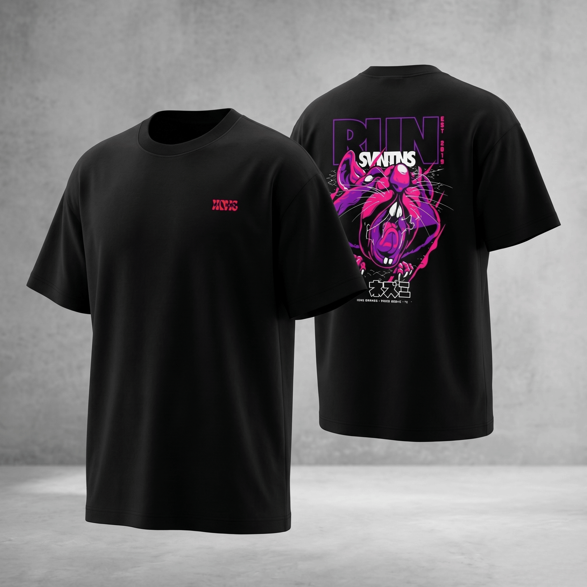 RUN SVNTNS Dark Tee