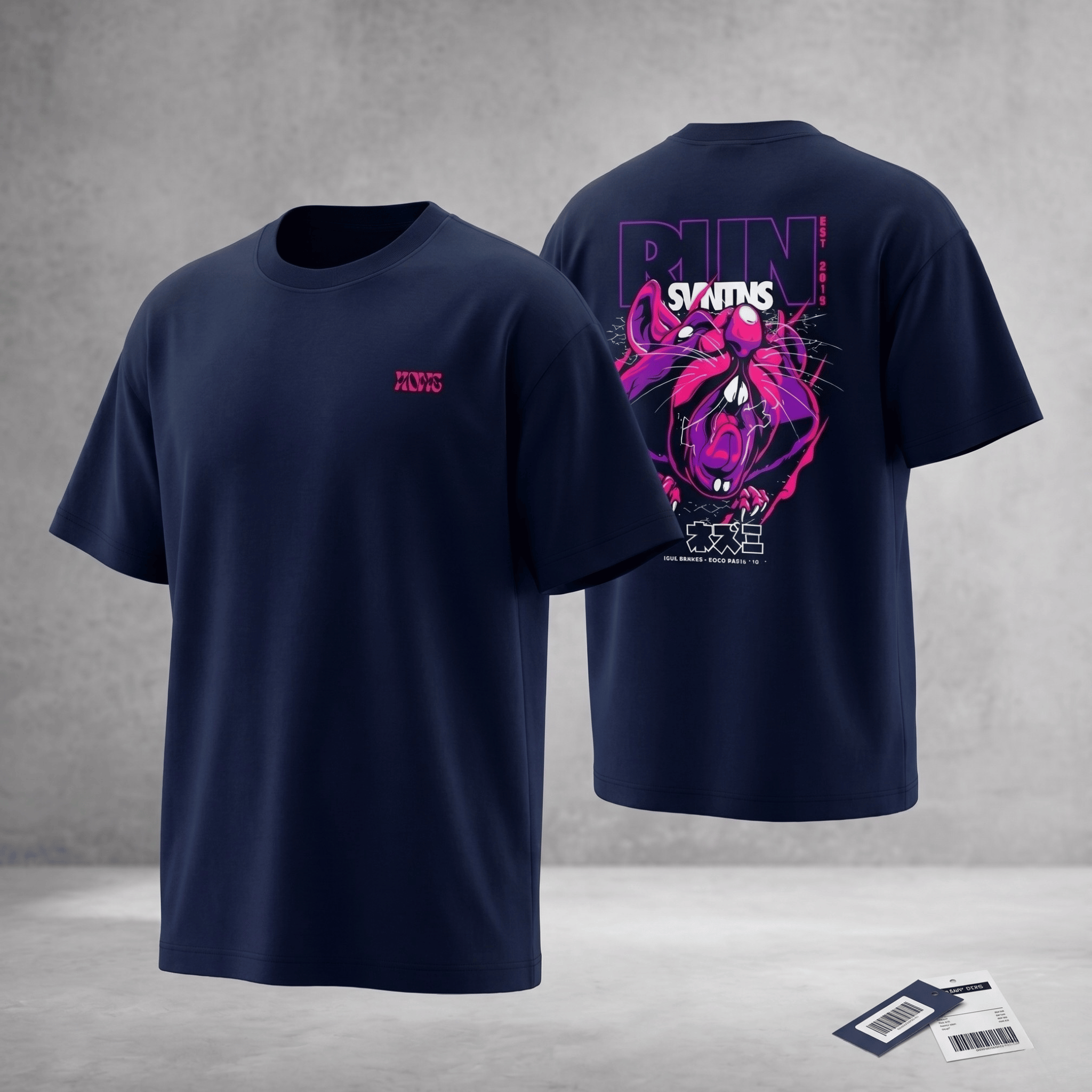 RUN SVNTNS Dark Tee
