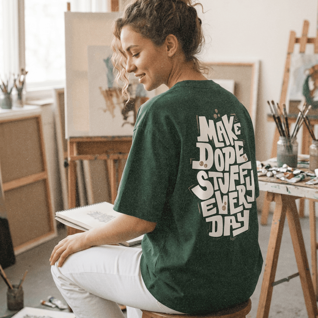 MAKE DOPE STUFF EVERYDAY Forest Tee