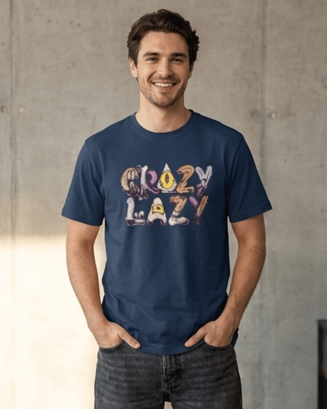 CRAZY LAZY Tee